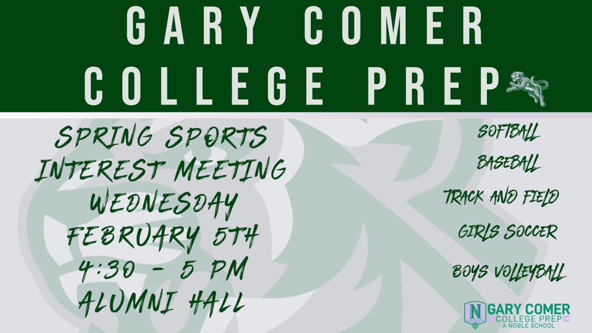 Gary Comer College Prep, a Noble School tweet media