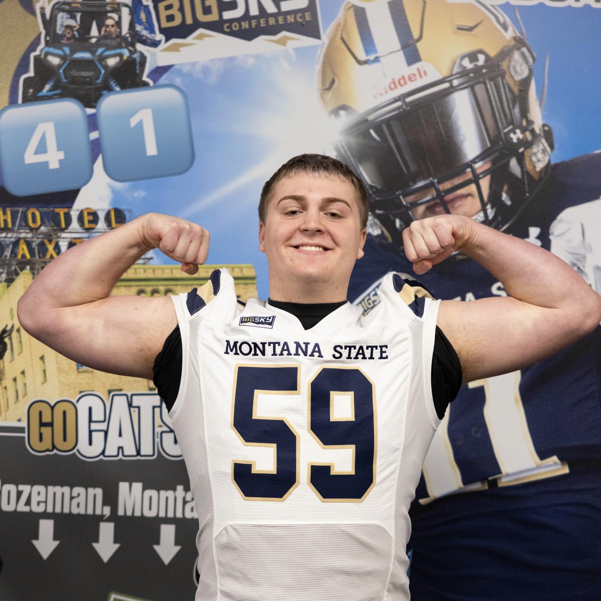 Thank you <a href="/MSUBobcats_FB/">Montana State Football</a> and <a href="/C_Arbizzani/">Chandler Arbizzani</a> for the junior day experience!
<a href="/CoachSmith59/">Matthew Smith</a> 
<a href="/CoachBap/">Nick Jean-Baptiste</a> 
<a href="/CoachBobbyDaly/">Bobby Daly</a>