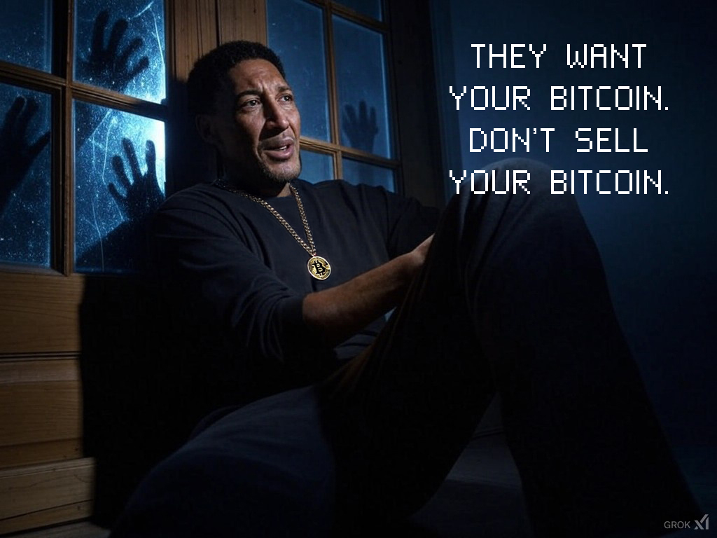 Fear is temporary. Bitcoin is forever.