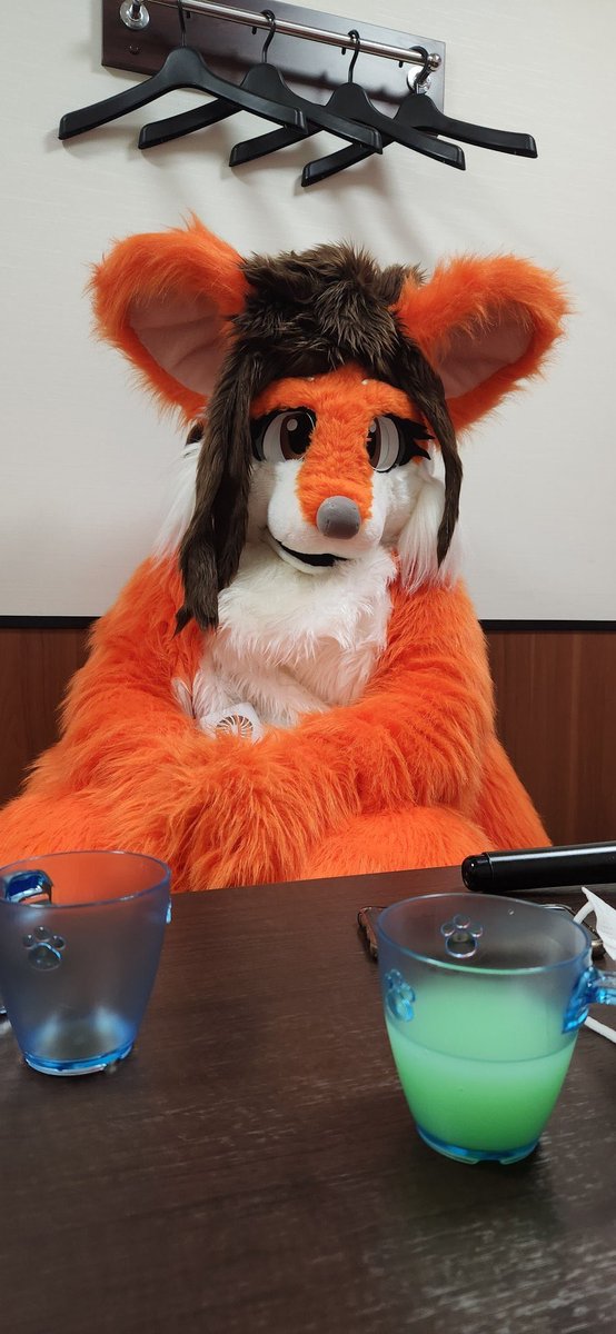 happiness00511's tweet photo. いつかみんなとカラオケ行きたいわ♪
#FursuitEveryday https://t.co/I1QT4YHBqz