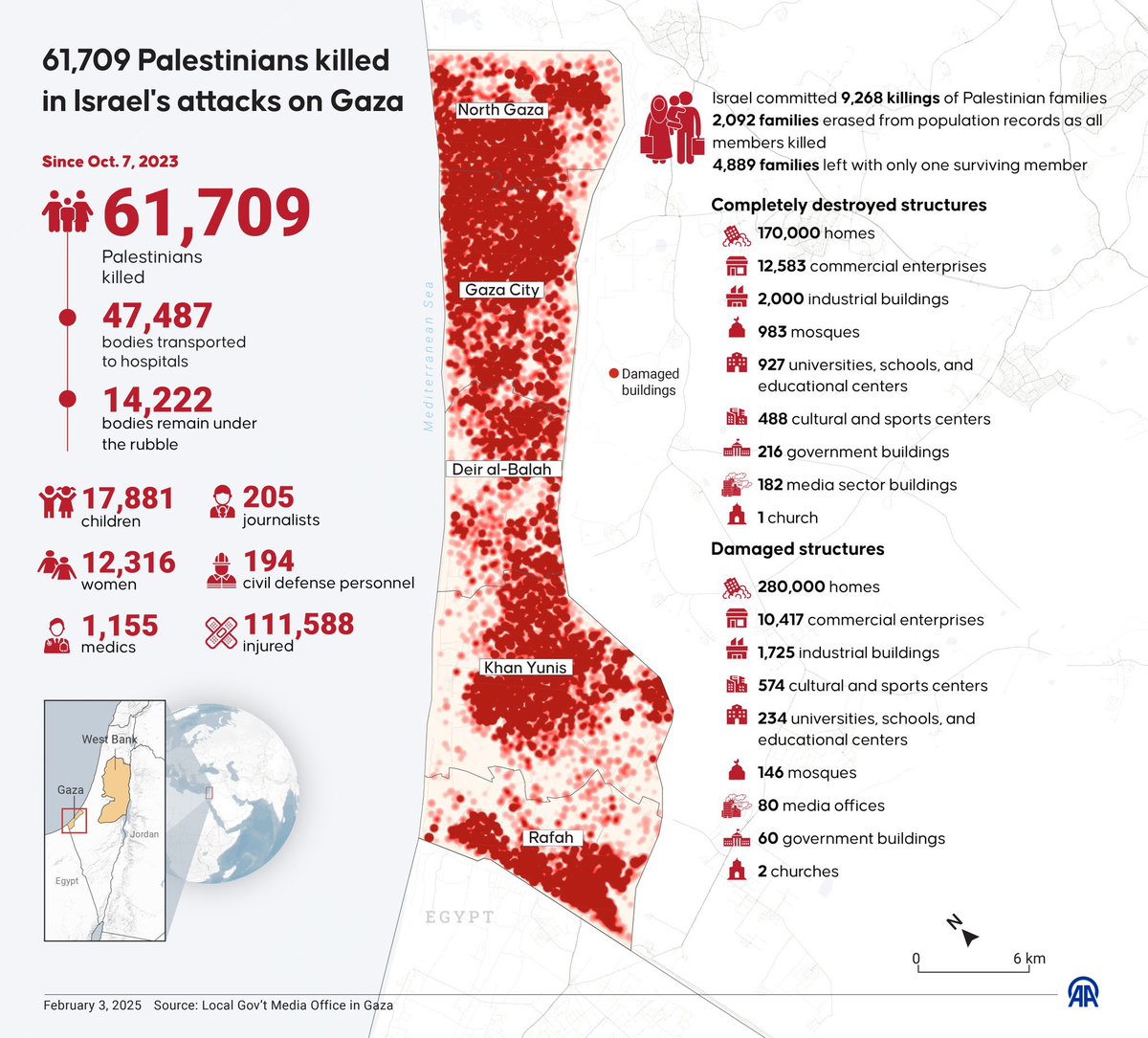 The revised death toll in Gaza is now at more than 60,000. 

This is precisely why the mainstream media uses terms like “Hamas-run health ministry…” 

It’s to cast doubt on the reality, which is apocalyptic.