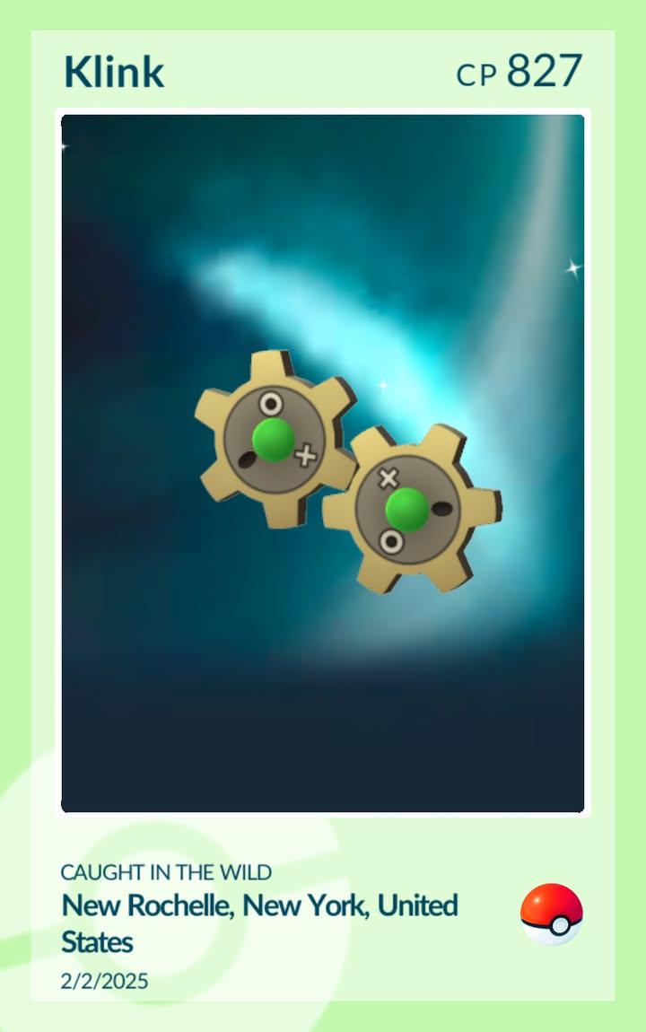 Christo29672913's tweet photo. @Christo29672913. Caught My 5th Shiny Pokemon Klink. 

#PokemonGOfriends
#Pokemon
#PokemonGO
#Nintendo
#gamefreak
#ShinyKlink
#ShinyPokemon 
#Klink https://t.co/B3UNSiBgsE