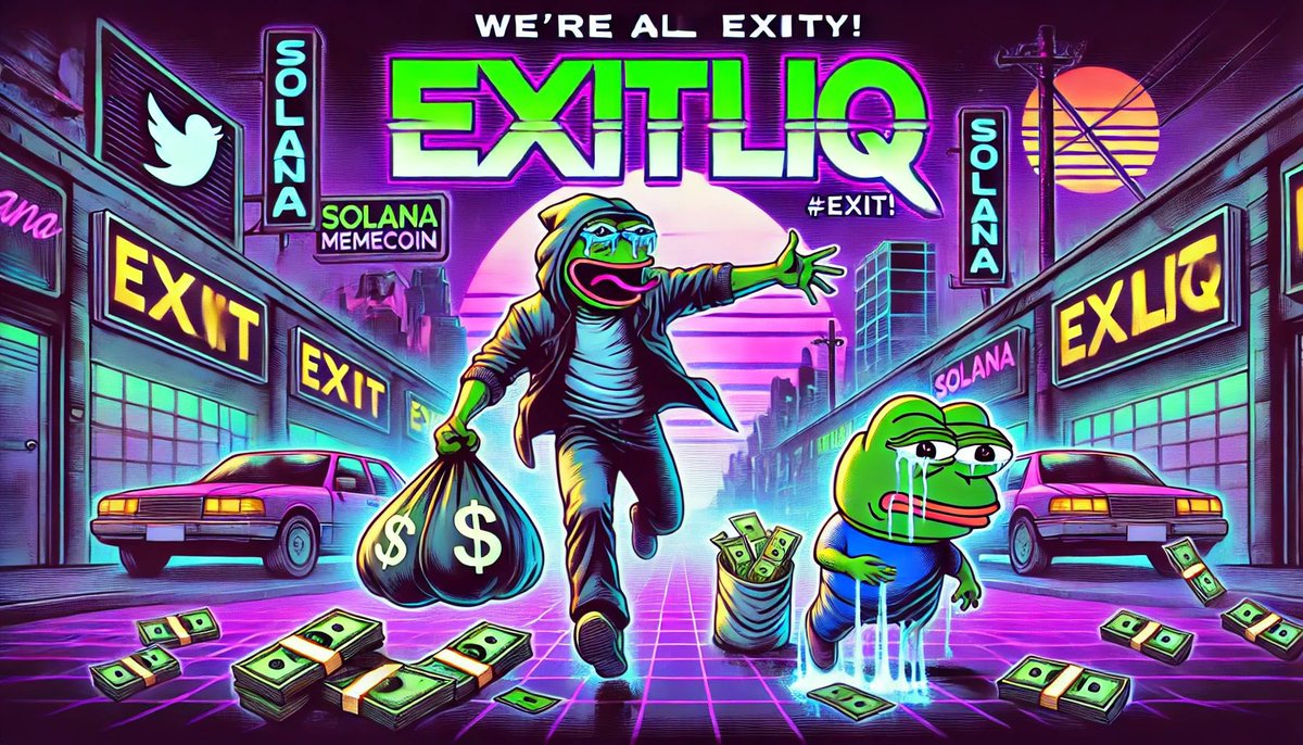 EXITLIQcoin's tweet photo. @ramonos 4b4GsSoVYs4T4wfCgZ4E4YBzXe3AdyT1p2MyCvNCpump https://t.co/dxo9wRbB7X