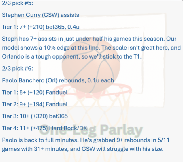 One-Leg Parlay tweet media
