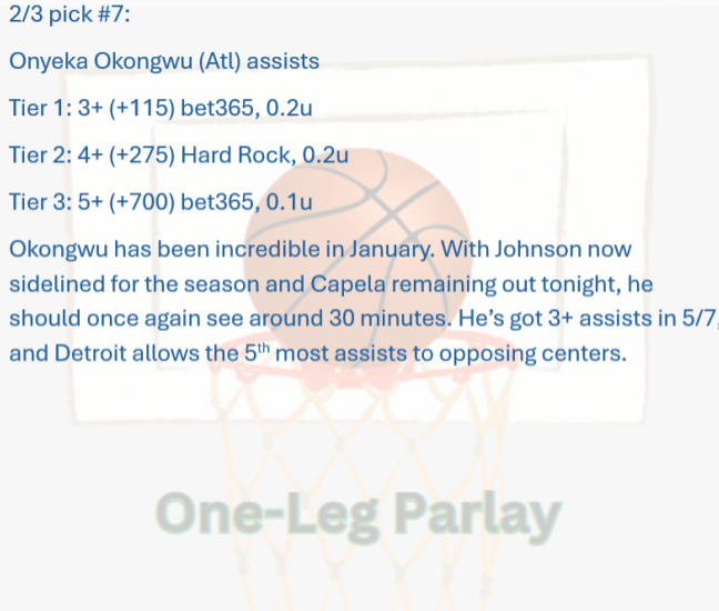 One-Leg Parlay tweet media