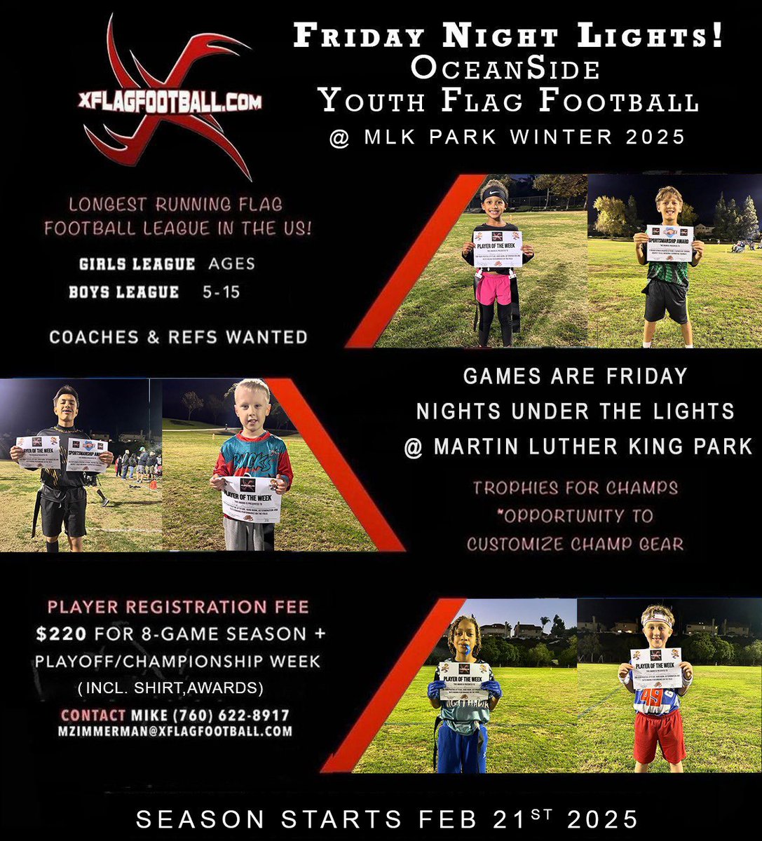 XFlagFootball Youth FNL! Come join us for our Winter 2025 season! Contact us ASAP to sign up.
#flagfootball #xflagfootball  #sports #football #flagfootballleague #california 
#sandiego #playsports #oside #oceanside #youthflagfootball #youthfootball #youthsports #youth