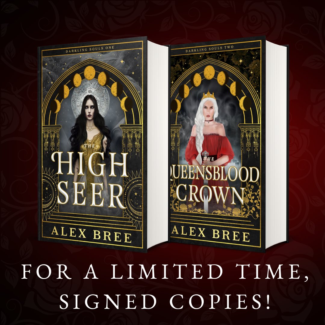 Signed copies available for a limited time! 

alex-bree-books.square.site/s/shop

#books #reader #fantasybook #romantasy #darkfantasy #epicfantasy
