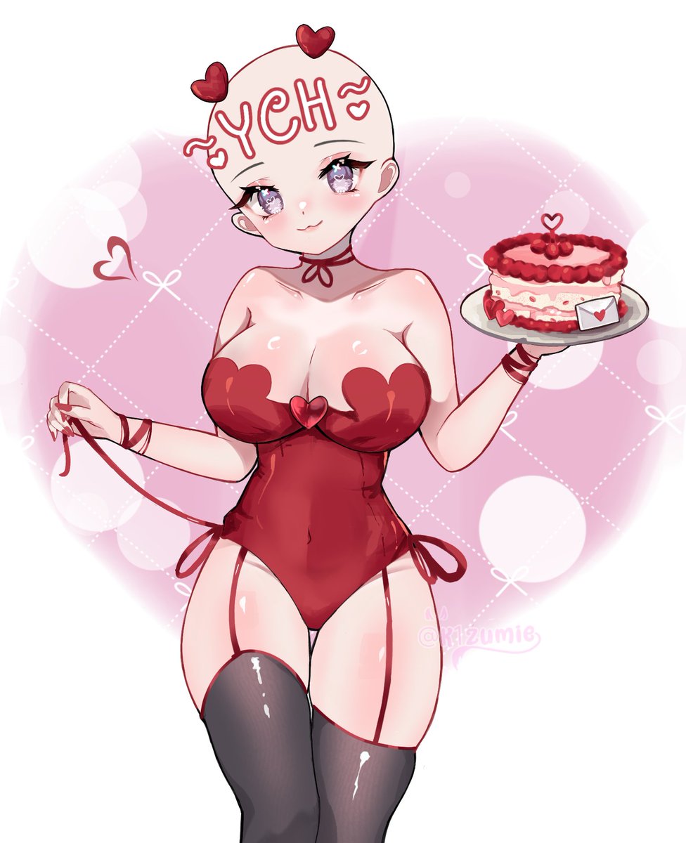 ♡— valentines art raffle
🍰cake YCH, one winner ♡

💌rules-  
ᐟfollow, like, repost  
ᐟreply your png / refs - optional   
ends feb 9

good luck! ˶˃ ᵕ ˂˶
#ych #vtubers #ValentinesDay