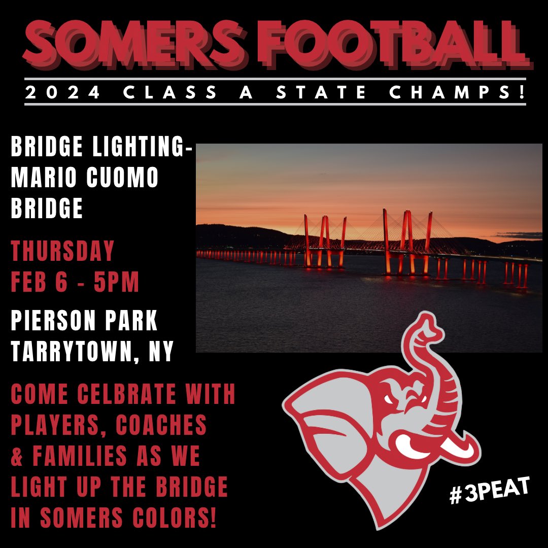 <a href="/TuskerAthletics/">Somers Athletics</a> <a href="/somerstdownclub/">Somers TD Club</a> <a href="/lohudsports/">lohud sports</a> <a href="/hoopsmbd/">Mike Dougherty</a> <a href="/News12WC/">News12WC</a> <a href="/KDJmedia1/">Kevin Devaney Jr.</a>