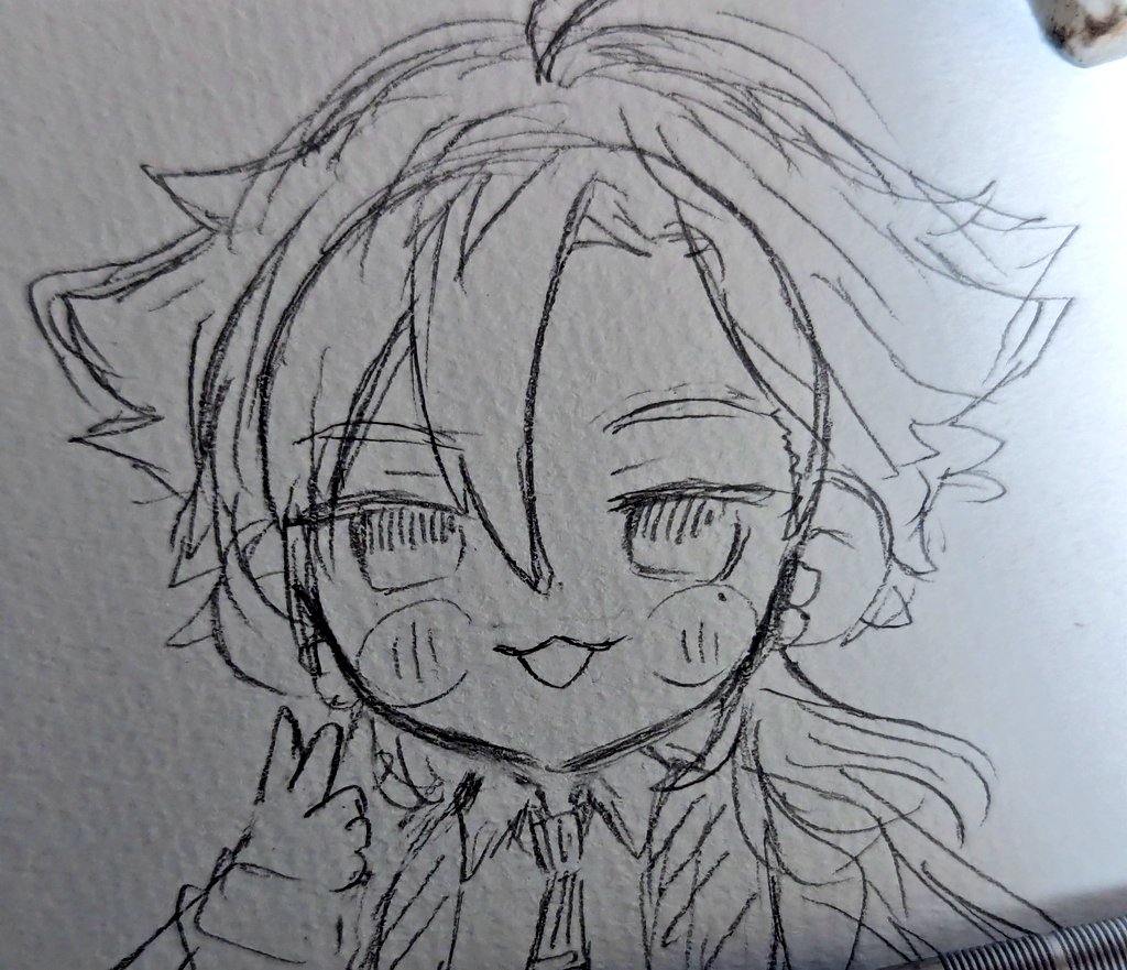 描く予定 