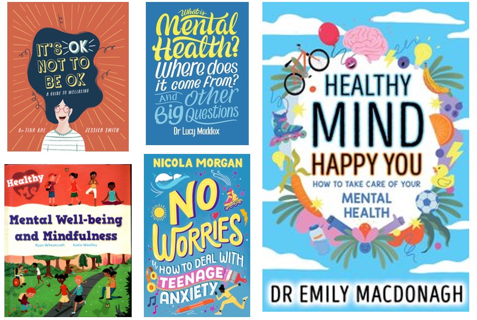 This is #ChildrensMentalHealthWeek. Our libraries have helpful books for young people struggling with their emotions and feelings and are useful for adults too.