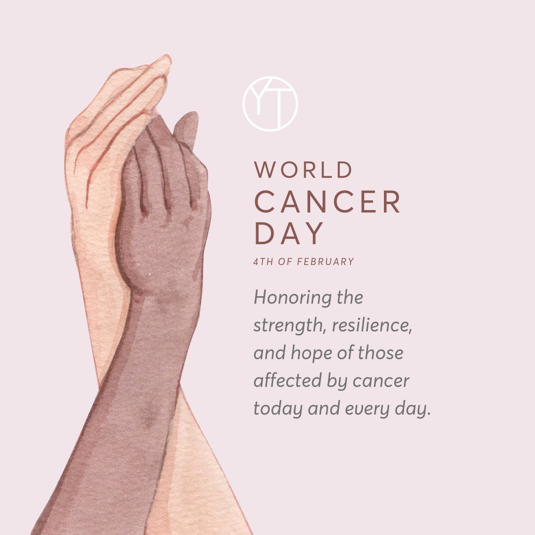 This #WorldCancerDay, we stand with those who are impacted by #cancer. As Yoga therapists, we believe in the power of Yoga to support physical, emotional, and spiritual well-being during cancer treatment and recovery. We honour the strength and resilience of those affected.