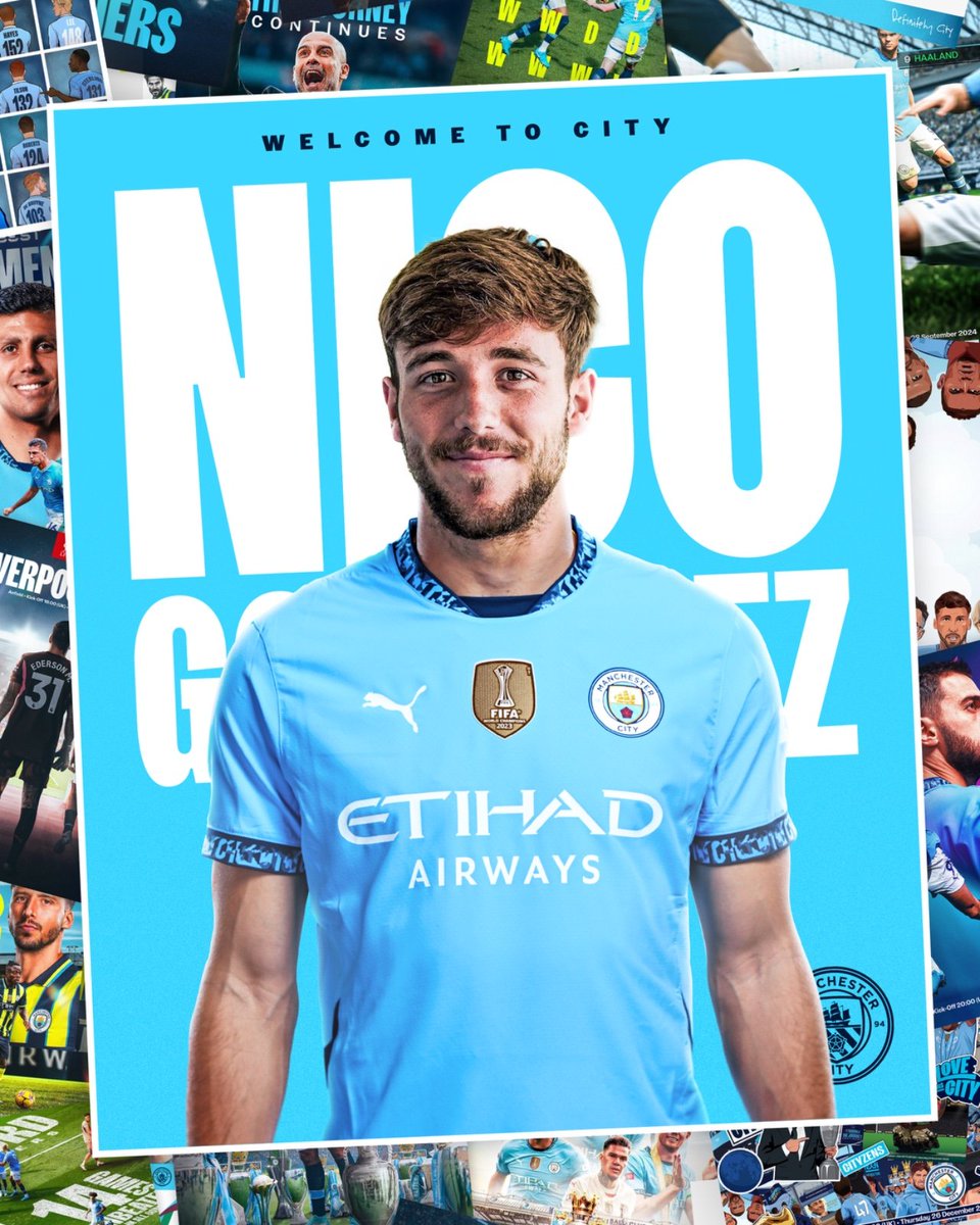 lawrelole's tweet photo. Welcome Home Nico Gonzalez 💙💪💙📌

#HereWeGo 
#nicogozalez 
#ManchesterCity https://t.co/2scFiDoYYQ