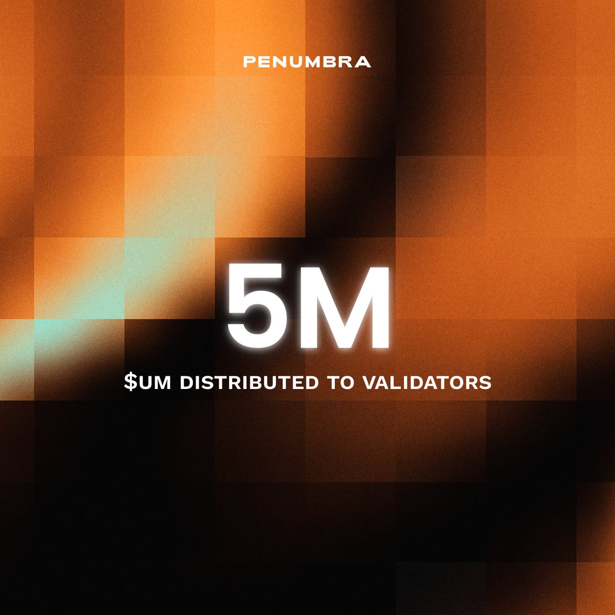 penumbrazone's tweet photo. The Institute for Applied Numogrammatics (IAN) has thrown their weight behind a major milestone in decentralising Penumbra.

5 Million $UM has been delegated from IAN to 40 validators who have meaningfully supported Penumbra as a network.

1/5 https://t.co/ETM2Xdpk0W