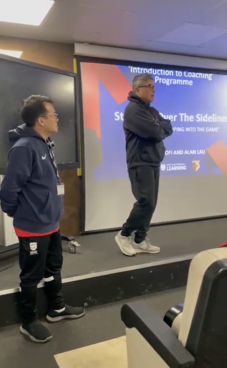 alan.zp.lau (@alan_zp_lau) on Twitter photo Delivering an amazing “Stepping Over the Sidelines” today with the awesome Kiki for <a href="/WatfordFCWomen/">Watford FC Women</a> and <a href="/Sound_of_Gol/">Sound of Gol</a>. This is a collab with women of Latino heritage from Los Angeles coming to Herts joining a cohort of local young women to start their coaching journeys together! Delivering an amazing “Stepping Over the Sidelines” today with the awesome Kiki for <a href="/WatfordFCWomen/">Watford FC Women</a> and <a href="/Sound_of_Gol/">Sound of Gol</a>. This is a collab with women of Latino heritage from Los Angeles coming to Herts joining a cohort of local young women to start their coaching journeys together!