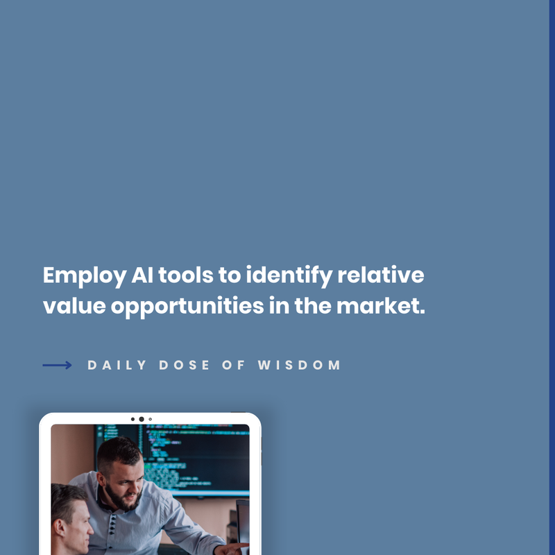 BAMmoneyInc's tweet image. Employing AI tools to identify relative value opportunities allows traders and investors to pinpoint undervalued assets that may be overlooked in traditional analysis. 

This post was synthetically created.

#fAlpha #AITrading #RelativeValue #StrategicInvesting #MarketAnalysis
