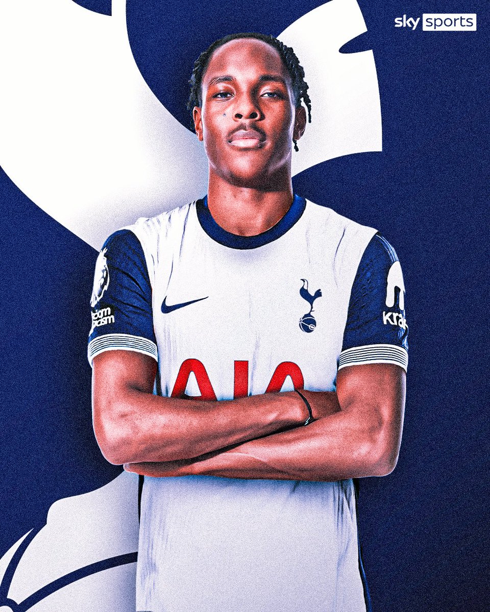 SkySportsPL's tweet photo. BREAKING: Tottenham Hotspur have confirmed the signing of Mathys Tel on loan until the end of the season ✍️🚨

The deal includes an option to buy the forward on a permanent deal for £45m on a six-year-deal 💰 https://t.co/qhIWvMsjp1