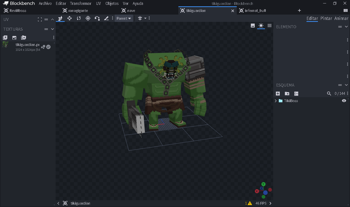 El día de hoy terminamos 4 modelos para RedSafio4