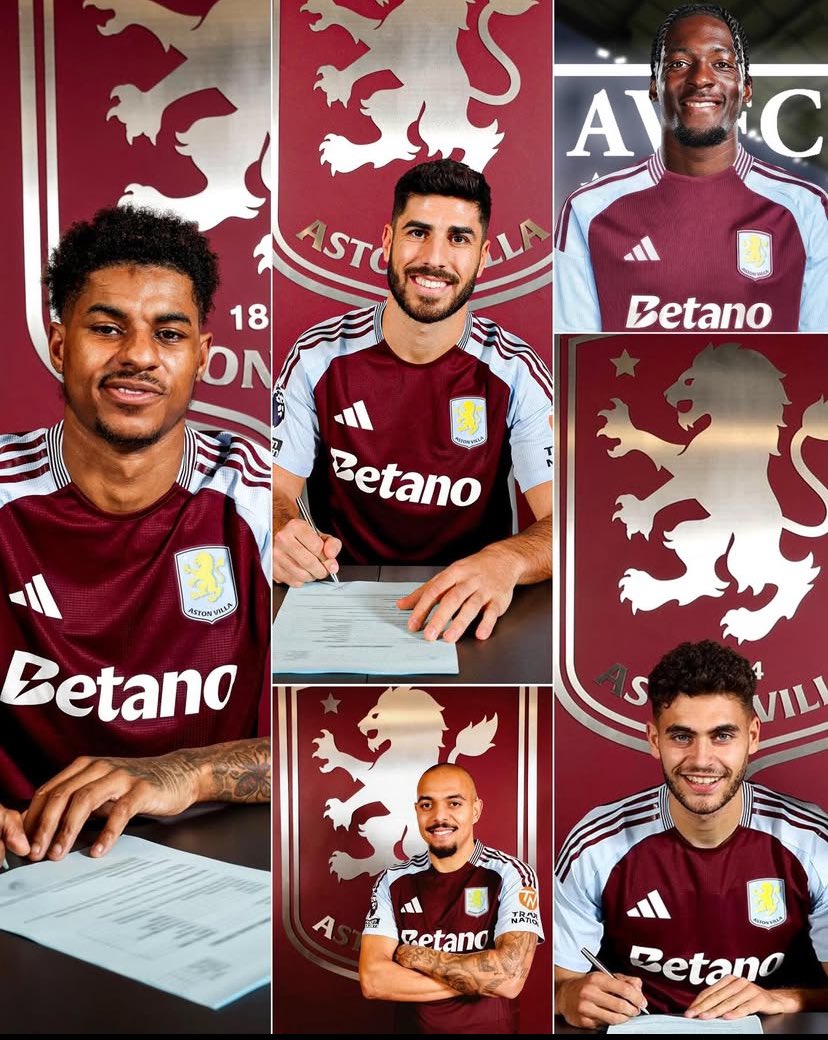 Aston Villa are for sure the winners of the window this January🤯
🏴󠁧󠁢󠁥󠁮󠁧󠁿Marcus Rashford: Loan (£40M buy-       option)
🇪🇸Marco Asensio: Loan (no buy-option)
🇳🇱Donyell Malen: €23M fixed
🇫🇷Axel Disasi: Loan (no buy-option)
🇪🇸Andrés García: €7M
#AstonVilla #PremierLeague