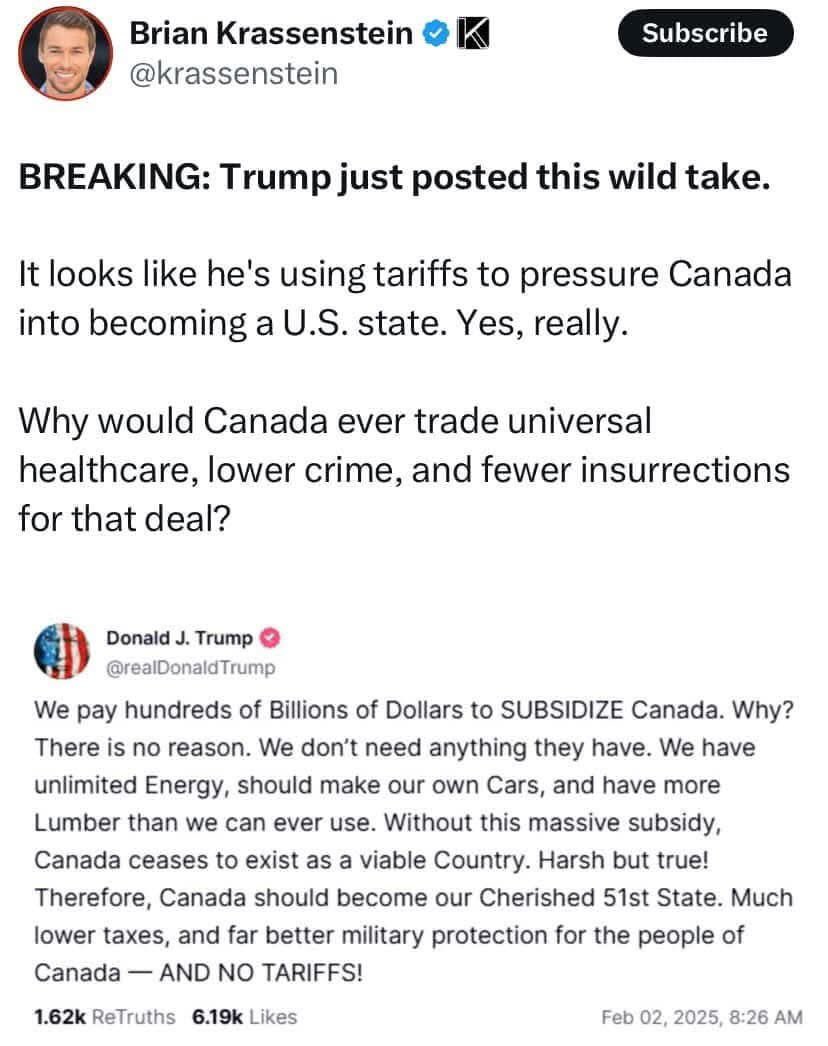 hls22's tweet photo. He and his co-president are POS’s and should be in orange jumpsuits. #Impeach  #Imprison https://t.co/94FSNEIKPN