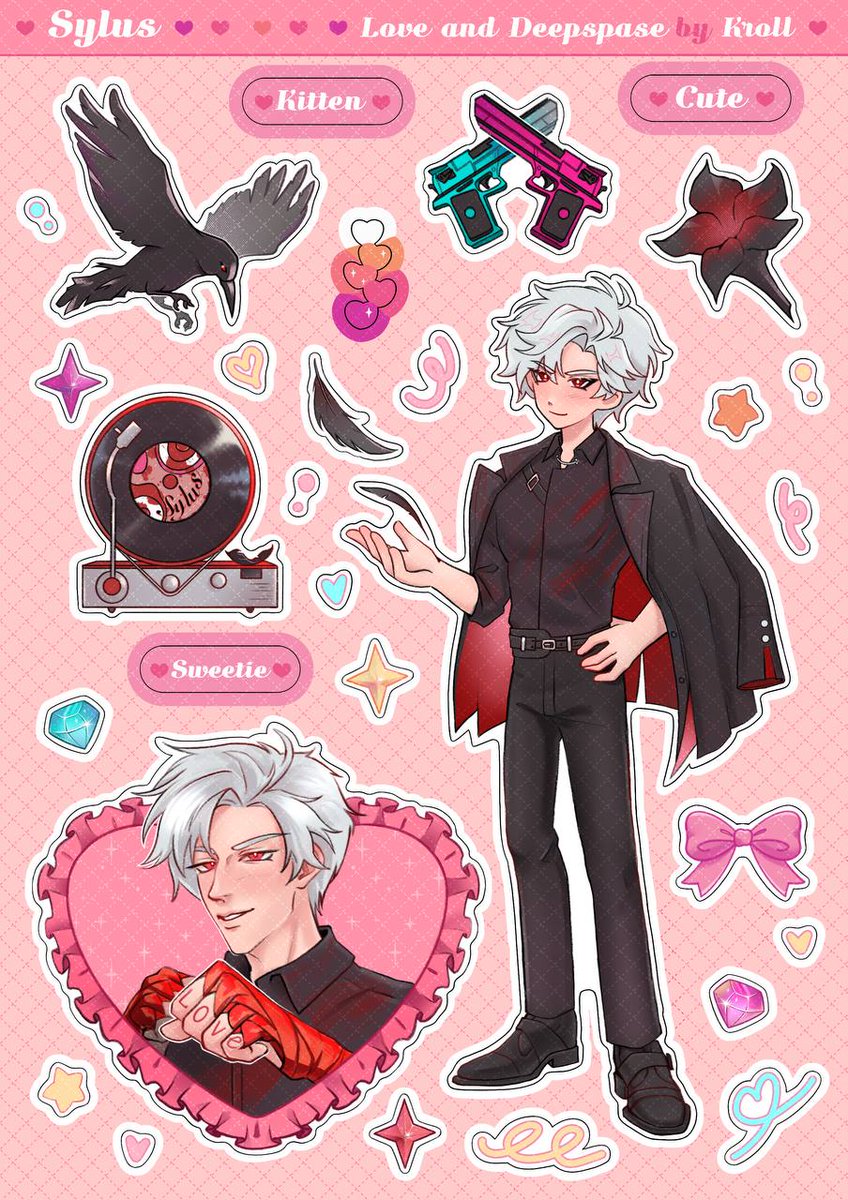 _kroll_0's tweet photo. My sweetie pie 🤩💋🥰💓💘🖤🩷💕💗🖤💞❤️

#Sylus #LoveandDeepspace #LaD #loveanddeepspacefanart https://t.co/wt6jr6Sfeu