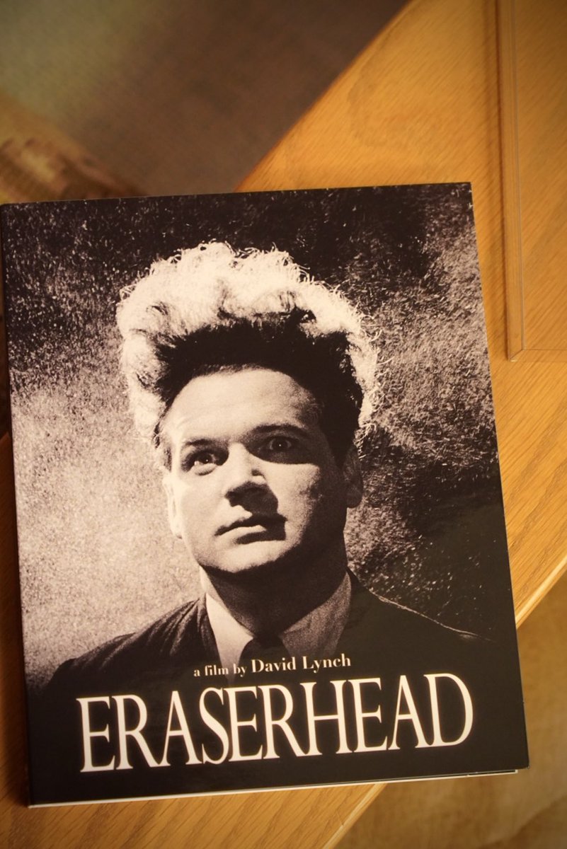 HIDEO_KOJIMA_EN's tweet image. Work didn’t go as planned, and I was feeling a bit down. So, I rewatched David Lynch’s "Eraserhead" in its 4K restoration Blu-ray edition.