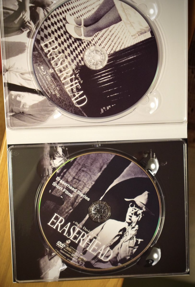 HIDEO_KOJIMA_EN's tweet image. Work didn’t go as planned, and I was feeling a bit down. So, I rewatched David Lynch’s "Eraserhead" in its 4K restoration Blu-ray edition.