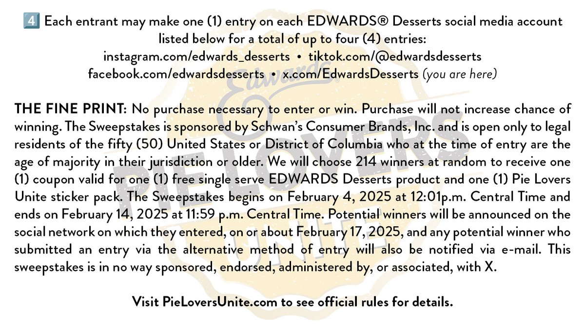 Edwards Desserts tweet media