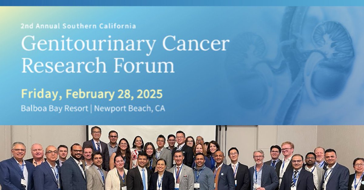 Southern California fellows, residents, medical students, and early-career researchers in #GU cancers:

Showcase your latest research in prostate, bladder, kidney, and other #GUcancers at the 2nd Annual Southern California Genitourinary Cancer Research Forum <a href="/SoCalGUResearch/">SCGCRC</a> on