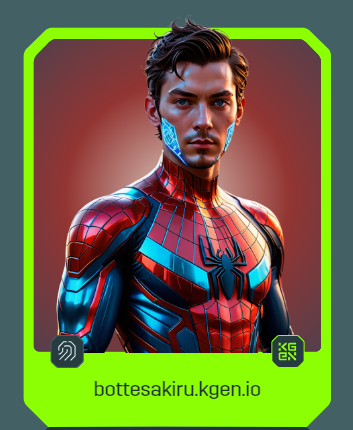 AzHadam15's tweet image. Just autosaved my legacy. ⫟🎮 Now see all my gaming achievements—across games, chains and platforms—on my POG! Btw how do you like my avatar?  play.kgn.live/pog/bottesakiru #ProofOfGamer #KGeN