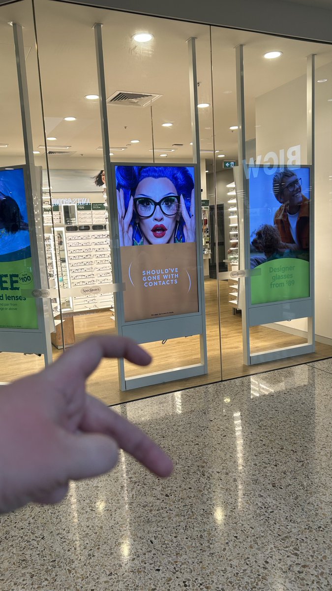 wildonechar's tweet photo. walked to this end of the shopping centre to take the pic of the ad 🥹 https://t.co/671Jl30vEl