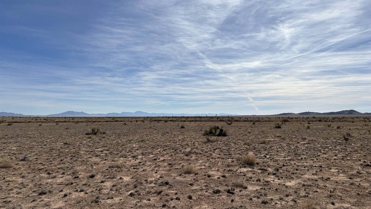 ChiefKeith's tweet photo. Near this spot, on July 16, 1945, the United States detonated the first atomic bomb entering the nuclear age. The #LittleBoy and #FatMan atomic bombs dropped on Japan ended #WorldWar2 less than a month later. #arwx #nmwx #TrinitySite https://t.co/Oy6cxKQuMQ
