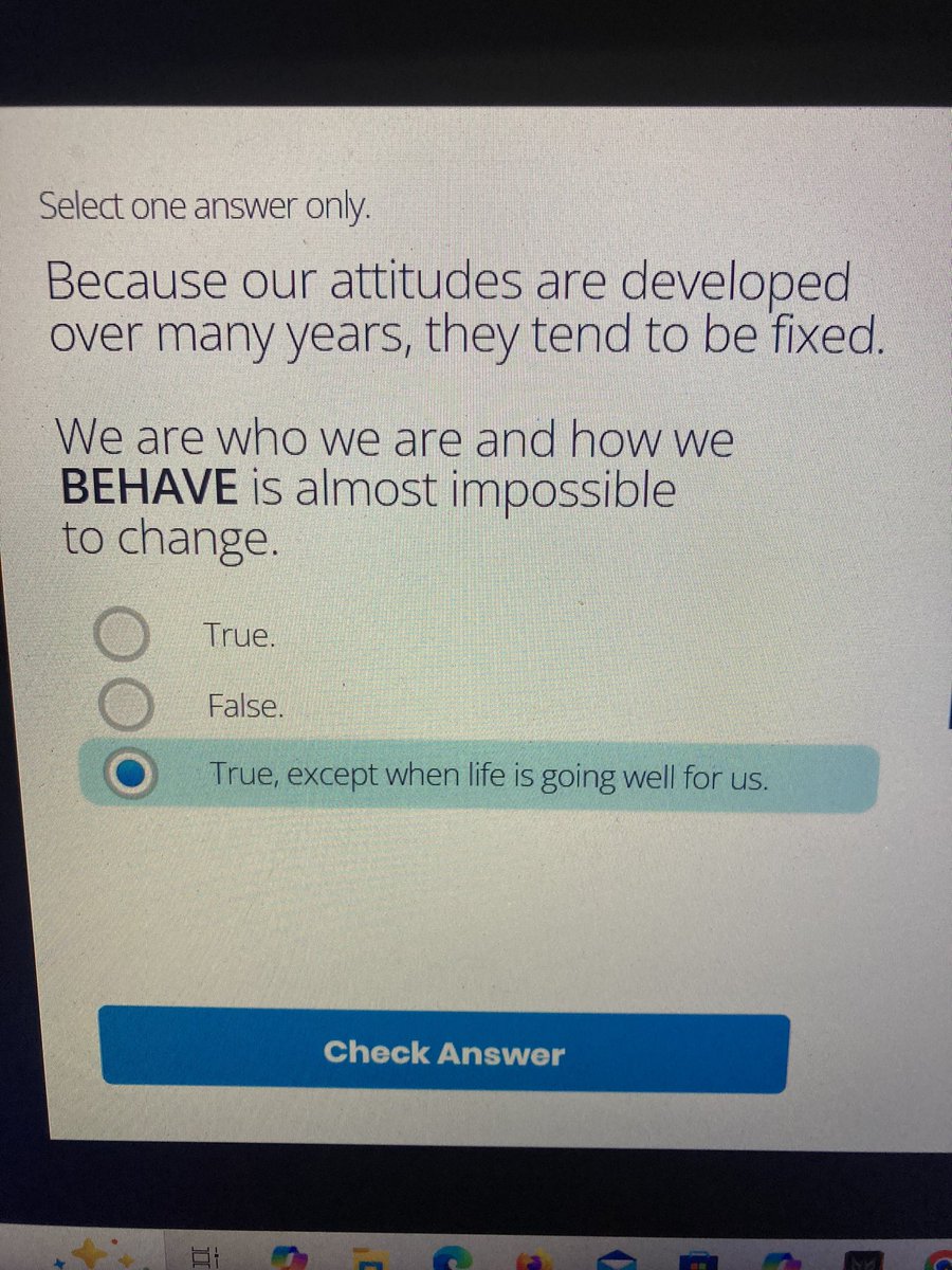 I hate these work trainings.