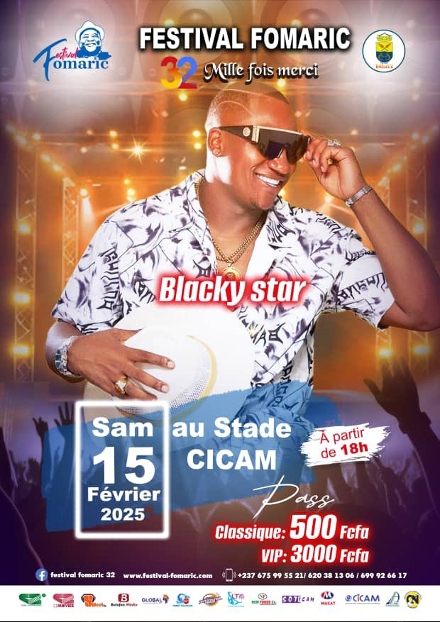 blackystar_'s tweet photo. Ce 15 février je serai sur le podium de @FestivalFOMARIC  

@TENOR_officiel @taphisonline @Peupah_Zouzoua https://t.co/PZZI52kVJt