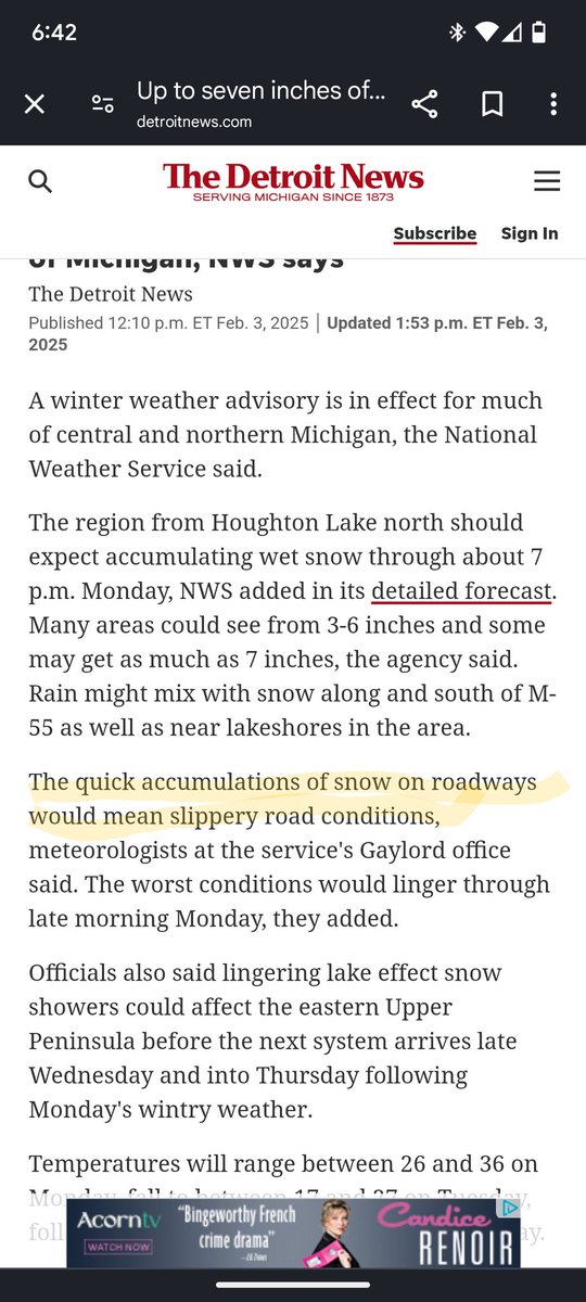 NEWS ALERT: ICE IS SLIPPERY