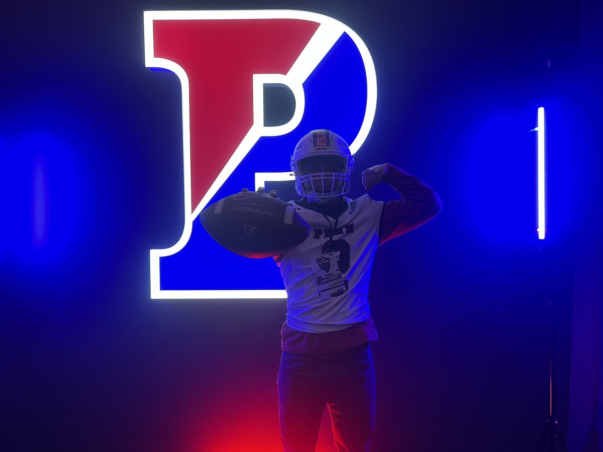 Kellen Murray (@kellenmurr) on Twitter photo Had a great visit at University of Pennsylvania this past weekend. Thank you <a href="/CoachBobBenson/">Bob Benson</a> for the invite. Was wonderful to learn about what UPenn football had to
offer.<a href="/CoachPriore/">Coach P</a> <a href="/Greg_Chimera/">Greg Chimera</a> <a href="/RFH_Football/">Rumson-Fair Haven Football</a> Had a great visit at University of Pennsylvania this past weekend. Thank you <a href="/CoachBobBenson/">Bob Benson</a> for the invite. Was wonderful to learn about what UPenn football had to
offer.<a href="/CoachPriore/">Coach P</a> <a href="/Greg_Chimera/">Greg Chimera</a> <a href="/RFH_Football/">Rumson-Fair Haven Football</a>