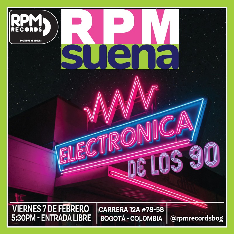 RPM Records Bogotá tweet media
