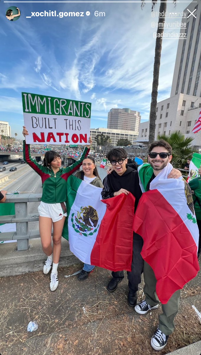 Xochitl Gomez (America Chavez) on IG.

I love it when they’re actually superheroes IRL too.
