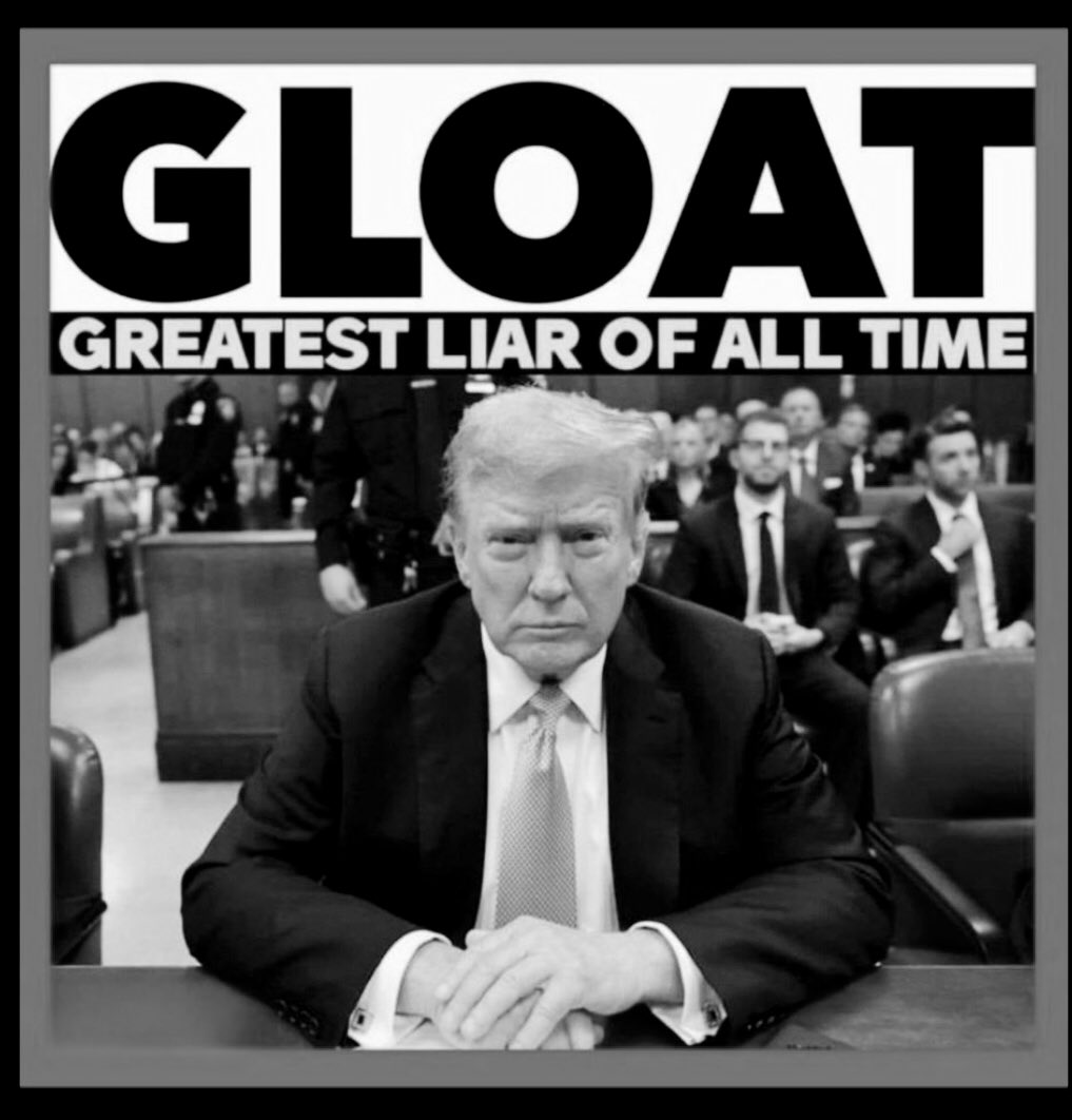 NormaCMachado1's tweet photo. @atrupar He has told up to 50,000 lies since he came down that escalator. #Gloatus https://t.co/Vvbqqd5JwN