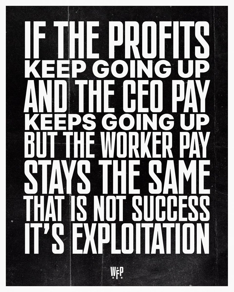 Workers deserve their fair share.