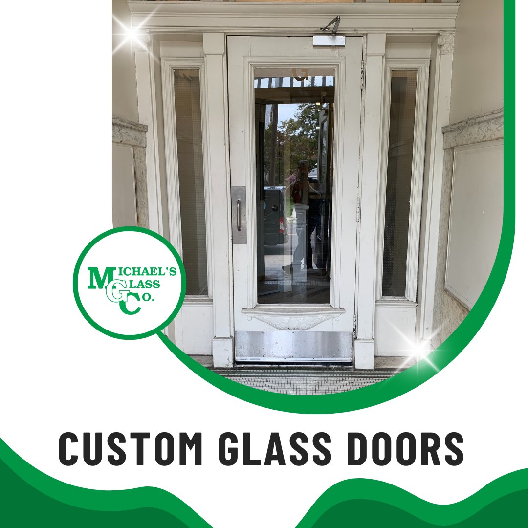 MichaelsGlass's tweet image. 🚪 Elevate your space with custom glass doors from Michael's Glass! From sleek designs to perfect fits, we create stunning, durable glass doors tailored to your style. Contact us today to bring your vision to life! ✨ 
#CustomGlassDoors #MichaelsGlassCo