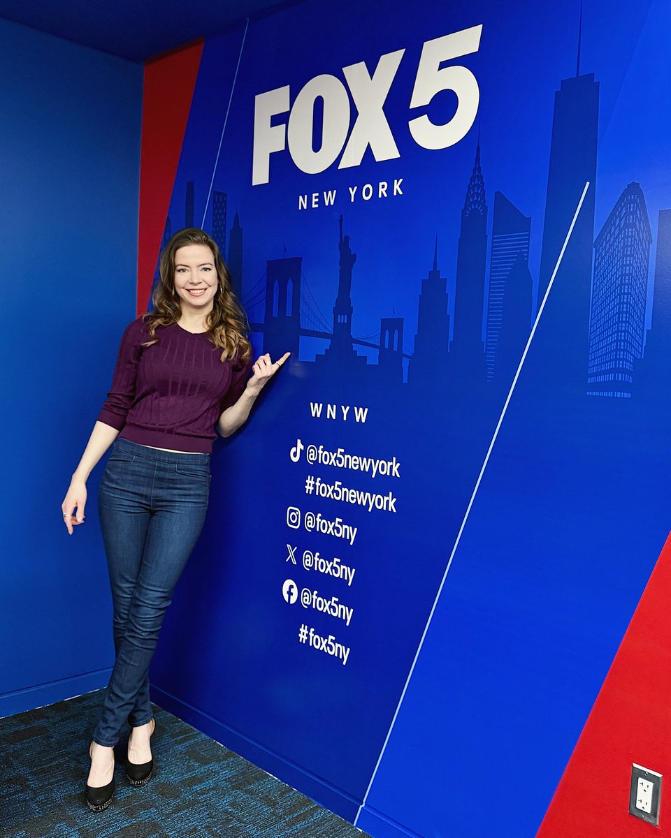 Back in New York! Thank you <a href="/fox5ny/">FOX 5 NY</a> for having me! More details coming soon! 🤗🌃❤️
 ⠀⠀⠀⠀⠀⠀⠀⠀⠀⠀⠀⠀
#fox5ny