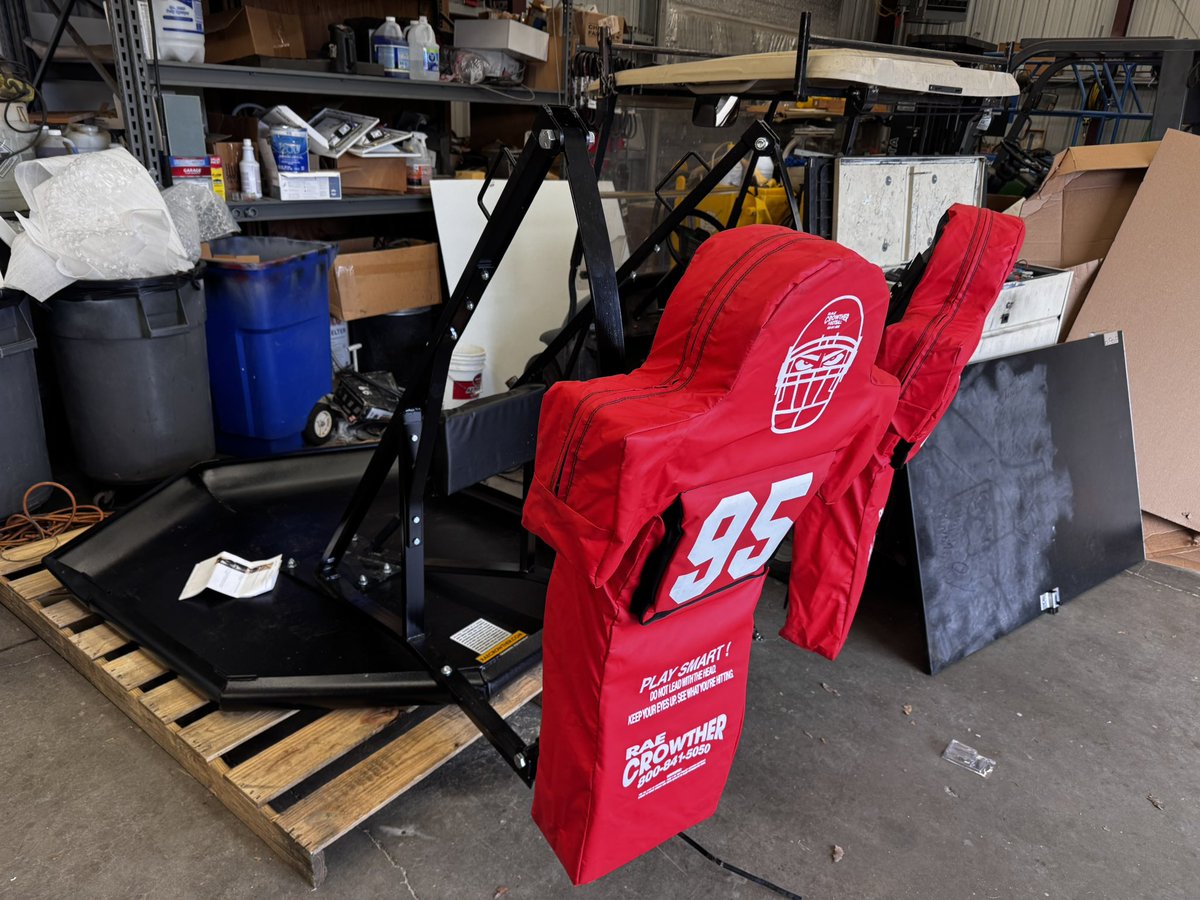 Taylor Duncan (@coachtduncan) on Twitter photo The football gods favorite sled has arrived at Union Mine for the #PancakeMafia
<a href="/Run_TheDamnBall/">Run The Damn Ball</a>
<a href="/TrapLifeFB/">Trap Life</a>
<a href="/WingOffNetwork/">Winged Offense Network</a> The football gods favorite sled has arrived at Union Mine for the #PancakeMafia
<a href="/Run_TheDamnBall/">Run The Damn Ball</a>
<a href="/TrapLifeFB/">Trap Life</a>
<a href="/WingOffNetwork/">Winged Offense Network</a>