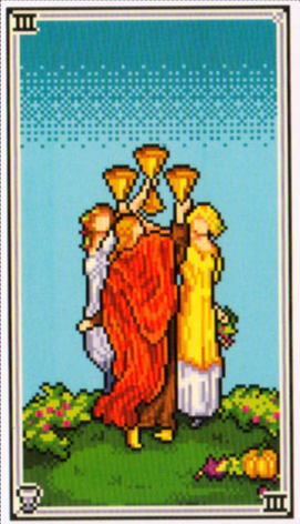 arcana_guild's tweet photo. The 3 of cups...  

MEANING

a time of celebration, family and friends

Reach out for the support of others. Nurture your relationships. Enjoy the experience of connecting with others.

With game limits coming, you may want to join a guild.
Play with us https://t.co/bPdMSZvS1a https://t.co/h23kIoAYsq
