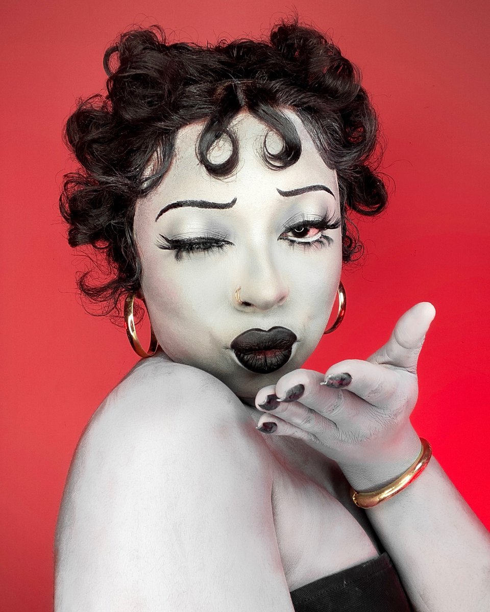 chelslaysss's tweet image. boop oop a doop! 💋