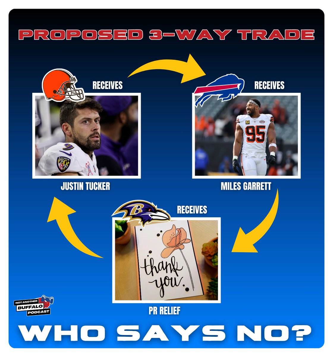 NotBuffPodcast's tweet photo. Who says no? https://t.co/YrF6QFsElq