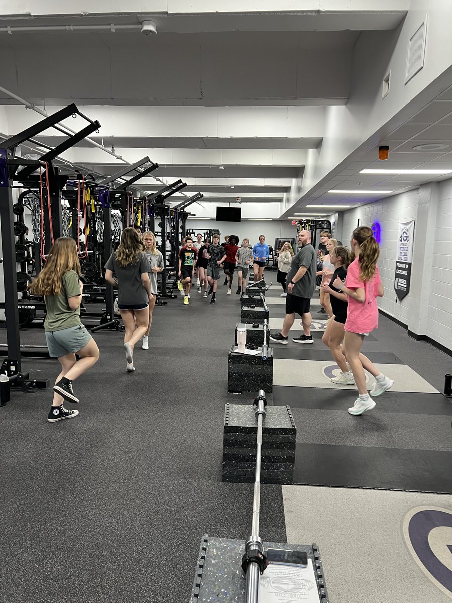 GHS and GMS athletes working together to build faster, stronger, more agile and mobile bodies for peak and elite performance.  Start small.  Learn.  Adapt.  Follow and lead!  Great day to be in the weight room with <a href="/TigerCubPower/">Greencastle Strength</a>
