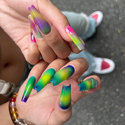 フルーリア】黄コリンスキー筆 スカルプ,ミクスチャー用 フルーリア