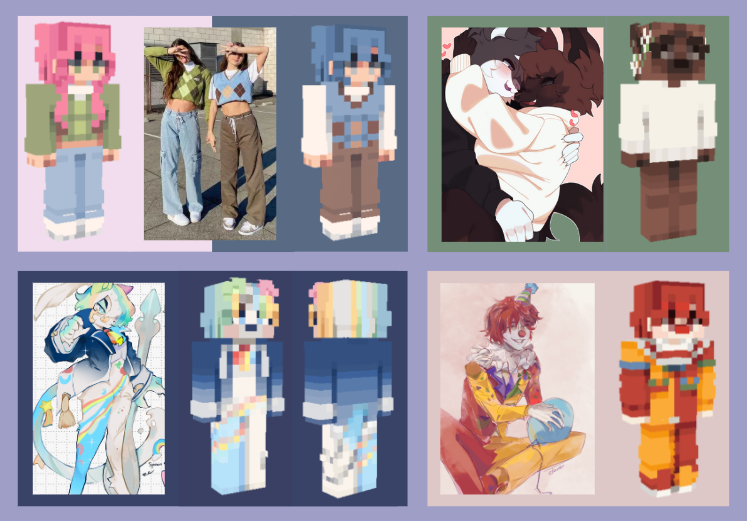 recent commissions ! check my bio if you're interested :)