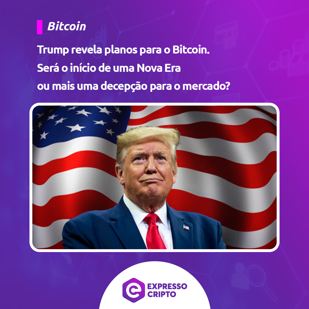 expressocripto's tweet image. 🚀 Trump quer liderar o mercado cripto!

Nesta terça (4), David Sacks, o &quot;Crypto Czar&quot; de Trump, anunciará planos para o bitcoin nos EUA. Se forem positivos, o preço pode disparar. Será um novo boom ou mais frustração? 👀

📊 Opine: BTC sobe 🚀 ou cai 📉?